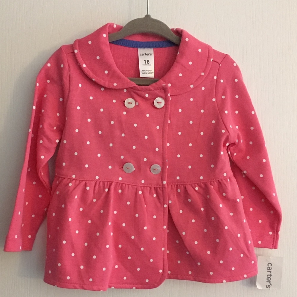 Carters Polka Dot Jacket